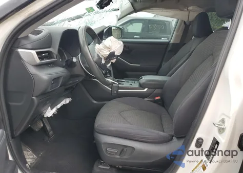 2020 Toyota Highlander L from USA, damaged, VIN 5TDCZRAH1LS510659